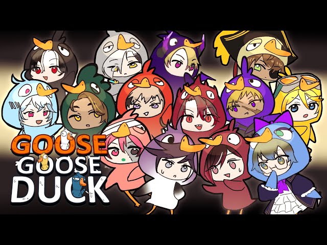 【GOOSE GOOSE DUCK】Dude there is WAY too many people here【NIJISANJI EN | Vantacrow Bringer】のサムネイル