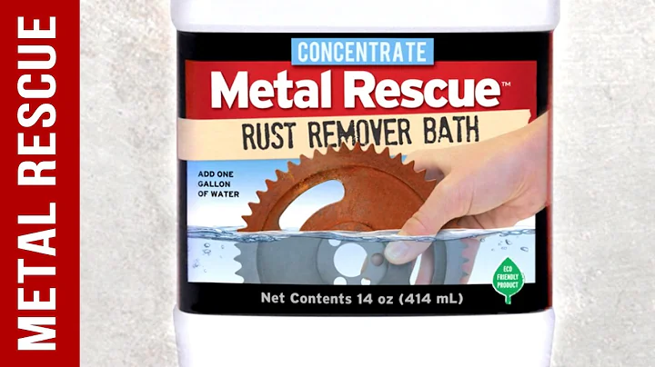 Metal Rescue Rust Remover Bath CONCENTRATE now in AutoZone Stores!