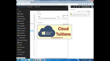 Add New Data Disk To Virtual Machine in Microsoft Azure Step By Step Tutorial Training Video.