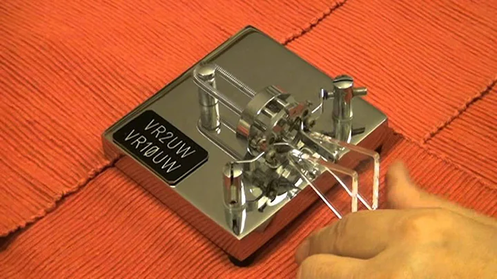 [Morse Code] Iambic Keying by VR2UW