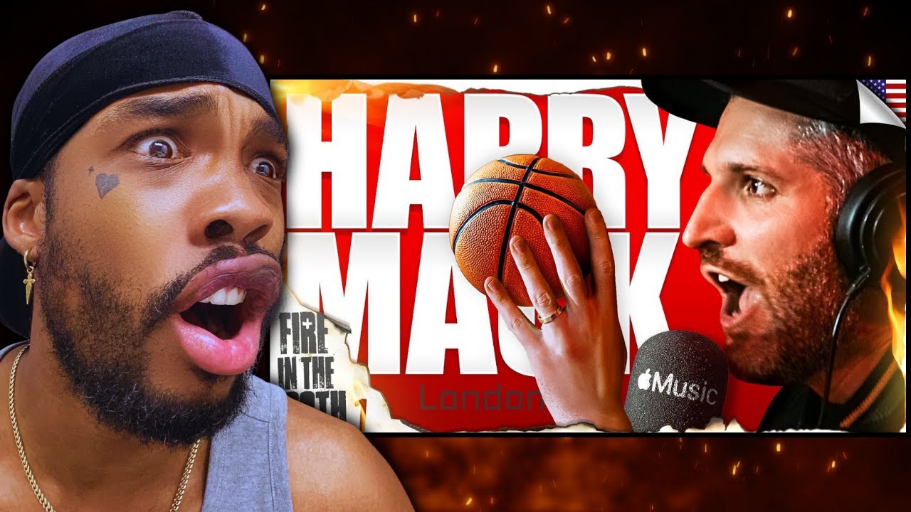 Harry Mack - Fire In The Booth FREESTYLE ( REACTION )