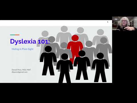 Dyslexia 101 with
