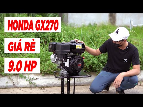 Video: Honda gx270 có công suất bao nhiêu mã lực?