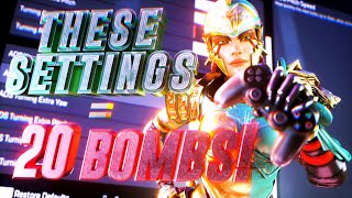 THE BEST CONTROLLER SETTINGS IN SEASON 9 (Apex Legends)