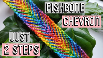 FISHBONE CHEVRON [CC] || Friendship Bracelets