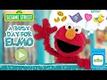 Sesame Street A Busy Day for Elmo - Educational English Game App for Mobile Devices (iOS, Android)