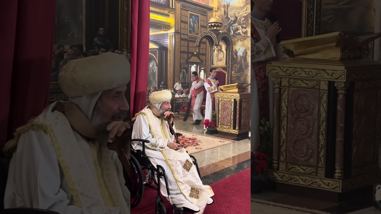 مقدمه البولس قبطي لعيدالغطاس                                    كنيسه السمائيين .شرم الشيخ.