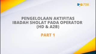TETAP IBADAH DISAAT KERJA - CARA SHOLAT OPERATOR DI KENDARAAN ALAT BERAT