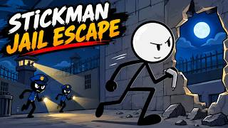 Stickman jail escape | Funny gameplay | Glitch_Bhavi screenshot 3