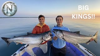 How we catch King Salmon Trolling Lake Michigan in the Summer (Milwaukee, WI) | Ep. 1