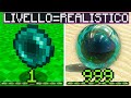 MINECRAFT MA I TUOI LIVELLI = PIÙ REALISTICO