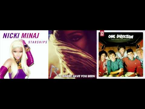 Nicki Minaj vs. Rihanna vs. One Direction - Where Have Starships Been Beautiful