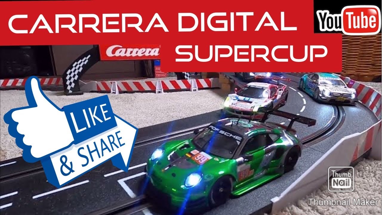 PORSCHE SUPER CUP GT - CARRERA DIGITAL 132 - TRIPLE POWER RACE