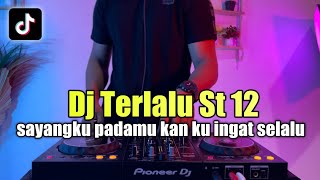 DJ DJ AKU TERASA PILU SAAT KAU BERLALU VIRAL TIKTOK - DJ TERLALU ST 12 FULL BASS Resimi