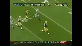 Ahman Green 65 yard touchdown run - Lions @ Packers 2003