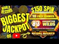 🤑 WORLD RECORD! MEGA JACKPOT ON REGAL RICHES SLOT MACHINE BIGGEST ON YOUTUBE LIVE SLOT PLAY IN LV