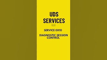 UDS services 0x10 - Diagnostic session Control #udsservices #embedded #uds #daignostics
