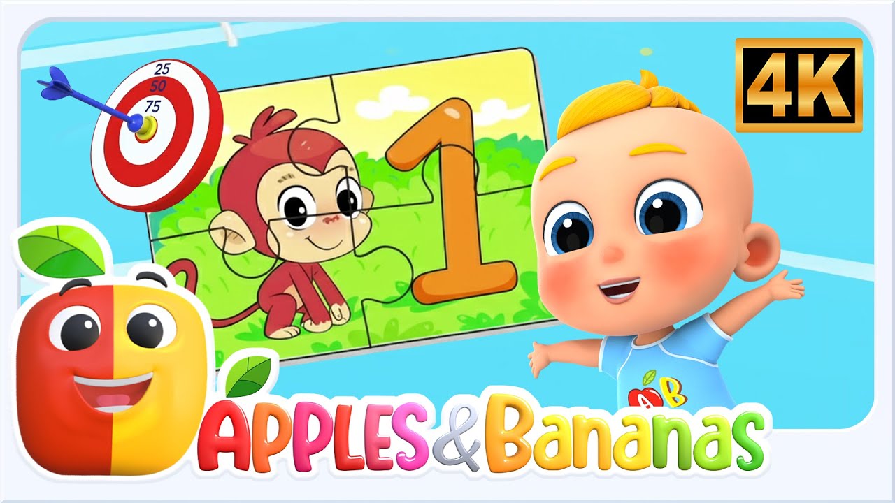 Apples and Bananas Kids App | Learn ABCs, Sounds 