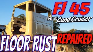 Rust Busting FJ45 Cruiser: Floor Restoration Unveiled! - [TMC-EP13]