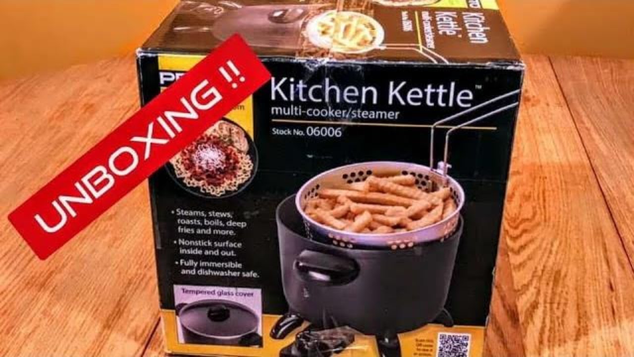 Unboxing Presto 06006 || Multi cooker Kitchen Kettle - YouTube