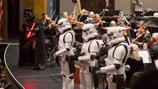 Darth Vader conducting The Florida Orchestra