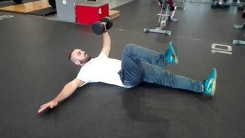 Single Arm Deadbug Floor Press