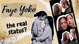 FayeYoko status? 🤔 #fayeyoko #fayeperaya #yokoapasra #fayemalisorn #gl #wlw #series #blanktheseries