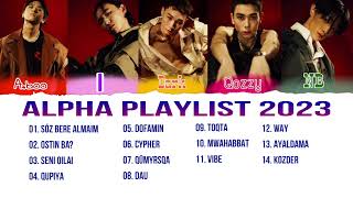 ALPHA PLAYLIST 2023