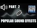 Popular funny sound effects 2 for editing  no copyright  ss 1912
