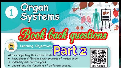 Organ systems ( Book back questions- part 2)/5th standard/Science/Unit 1/ term1/Samacheer kalvi.
