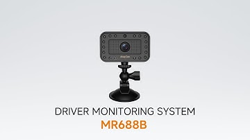 AlwayCare Traditional DMS MR688B Driver Monitoring System Device with CMS Fleet Management Platform