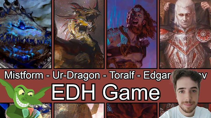 Mistform Ultimus vs Ur-Dragon vs Toralf vs Edgar Markov (ft Tomer from @MTGGoldfish Commander)