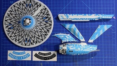 1/350 ENTERPRISE AZTEC MASKS BY MASKDESIGN UNBOXING/OVERLOOK