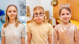 five kids rich vs broke vs giga rich creative hotel and diy ideas