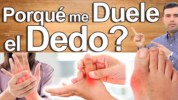 ¿Por qué me duele el dedo cuando lo doblo?