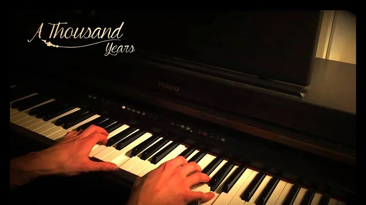 Christina Perri - A Thousand Years Piano Cover