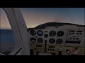 FSX Carenando Cessna 150 in St Barts. Full HD Video