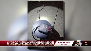 Mason man arrested by FBI for allegedly making, possessing dangerous explosives