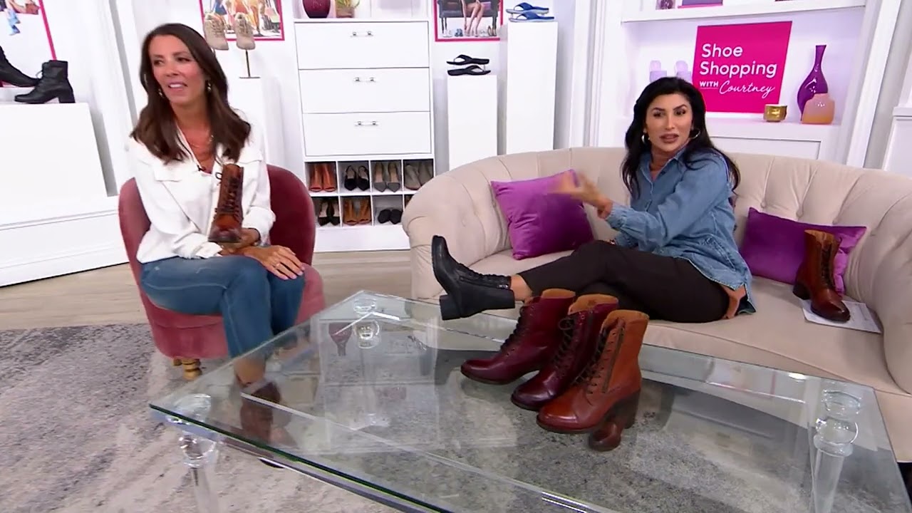 Miz Mooz Leather Lace-Up Boots - Jayla on QVC 