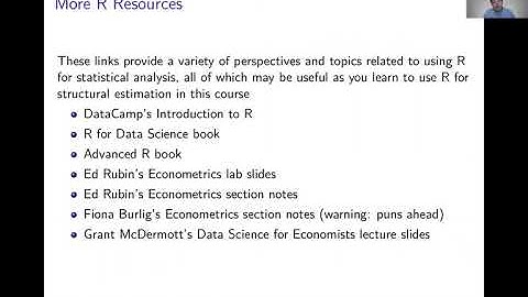 Week 2: R Tutorial | Video 1: R Resources