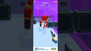 Gun Master 3D: Shoot em down - gameplay (Android Ragdoll shooter against robots) screenshot 5