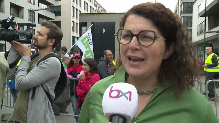 Manifestation nationale à Bruxelles : 80.000 participants selon les syndicats