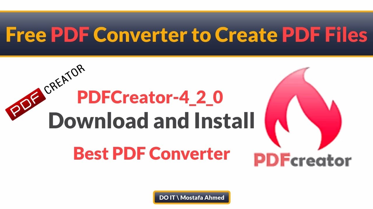pdfcreator คือ  Update New  Download and Install PDFCreator and Start Creating PDF Files. Install Free PDF Printer