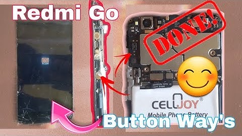 redmi go Button Way