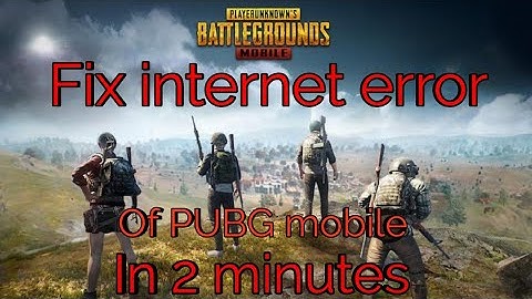 How to fix internet error of PUBG mobile? | solution of server did not respond?