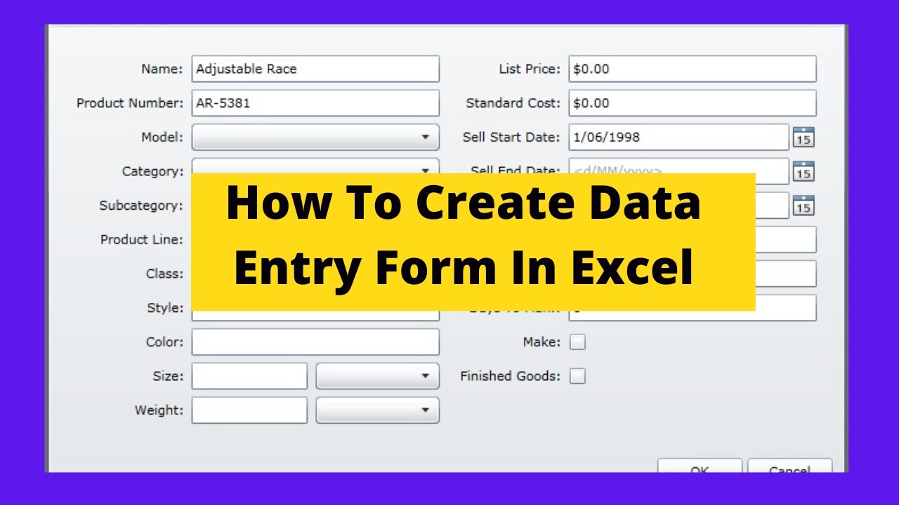 how-to-create-an-excel-database-entry-form-riset
