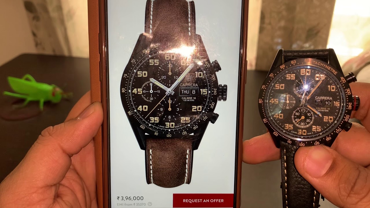 Tag Heuer Carrera Original and Fake comparison and Guide to buying watches  - YouTube