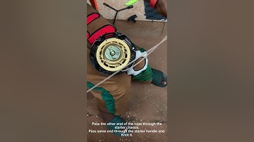 Best Way To Fix Generator Pull Cord-DIY Tech For Everyone⚙️