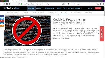49. Introduction to Backendless