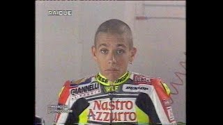 Meteo,spot e messaggio promozionale Aprilia con Valentino  Rossi   -Raidue 1999/06/20
